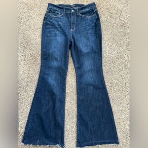 Judy Blue Dark Blue Flare Jeans